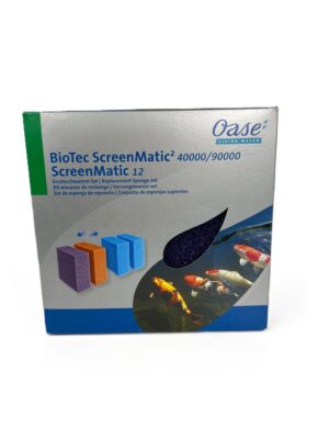 Filterspons ROOD/PAARS voor BIOTEC 12/40000/90000, Oase vervang filterschuim voor diverse Oase filters. Afmetingen en hoeveelheden zie product beschrijving.