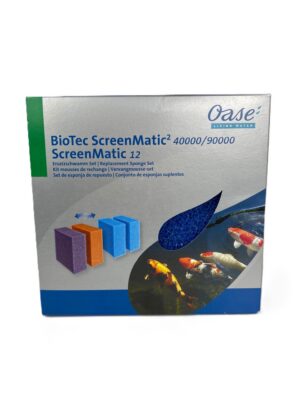 Mousse BLEUE OASE Biotec 12/40000/90000, éponge de remplacement. A remplacer tous les 3ans afin de garantir un bon fonctionnement de Filtre