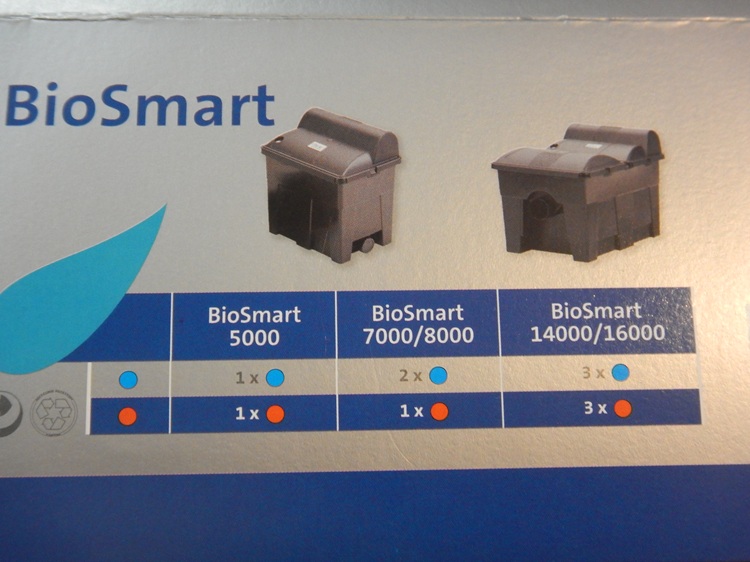 Biosmart filterspons 5000 - 16000 Rood fijn Oase VERVANGSPONZEN voor filters Biosmart 5000/7000/8000/14000/16000