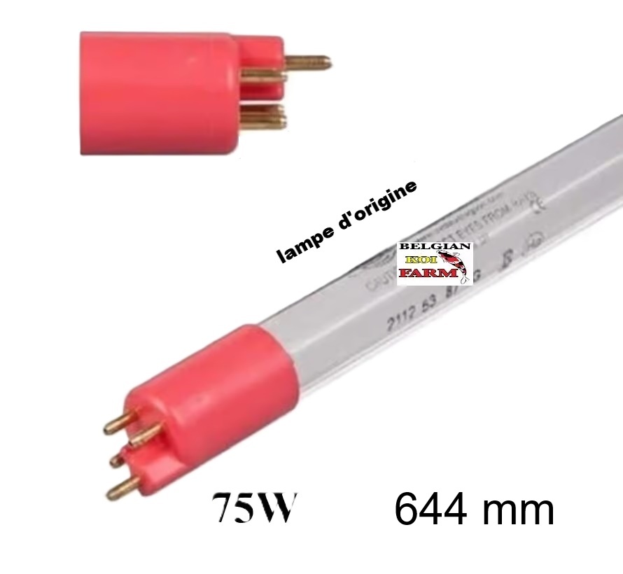 lampe uv-c T5 75 W Budget flex/tech & immergé Pièce de rechange d’origine