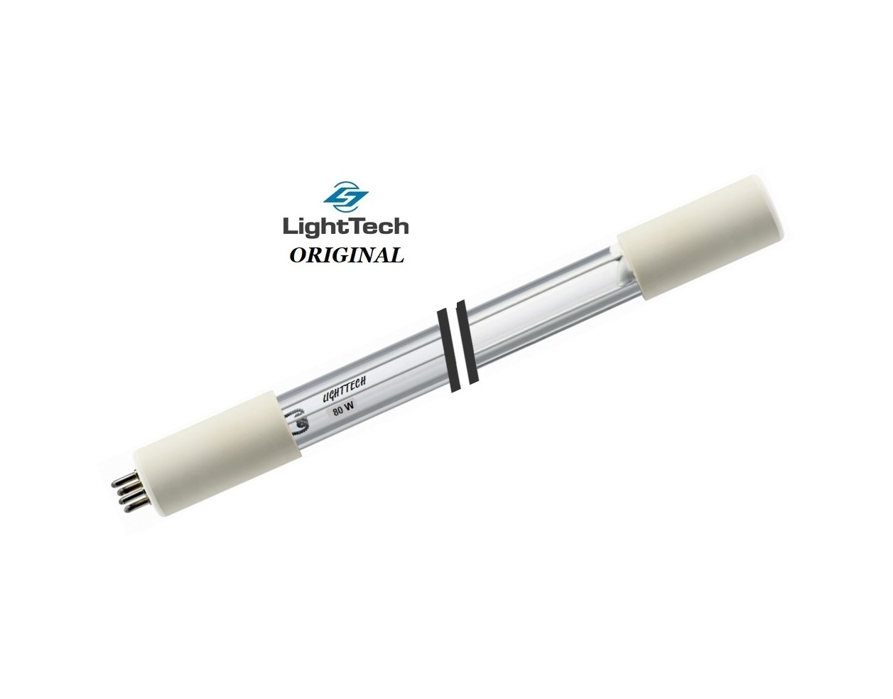 Lamp UV-C AMALGAAM 80W t5 LIGHTTECH ORIGINELE vervanglamp lengte lamp : 600mm   min. 14.000 branduren Kwalitatief superieure lamp