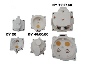 Chambres à air pour DY-40/60/80 pompe à air, pièces de rechange, de préférence à remplacer ensemble avec les membranes, avant leur défaillance.