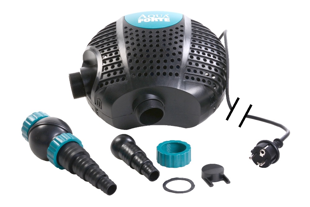 Pompe de Bassin AquaForte O-3500 PLUS, immergé, gravitaire, économique, à basse consommation