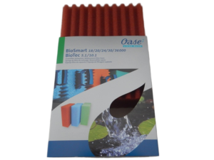 Mousse ROUGE pour BIOSMART 18-36 et BIOTEC 5.1 et 10.1 OASE