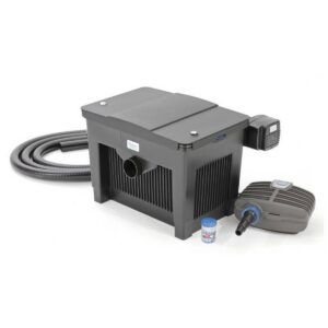 Oase BioSmart Set 18000 vijverfilter Set 18000 = Biosmart filter + vijverpomp aquamax eco classic 5.500 + Vitronic uv-c sterilisator 18 watt + 5 m slang.