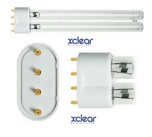 Lampe UVC PL-L 18w Xclear aquaforte ampoule d'origine, pour lampe de rechange sur appareils et filtres