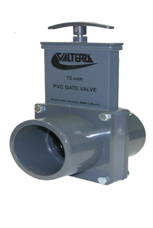 Schuifafsluiter pvc 75mm Valterra