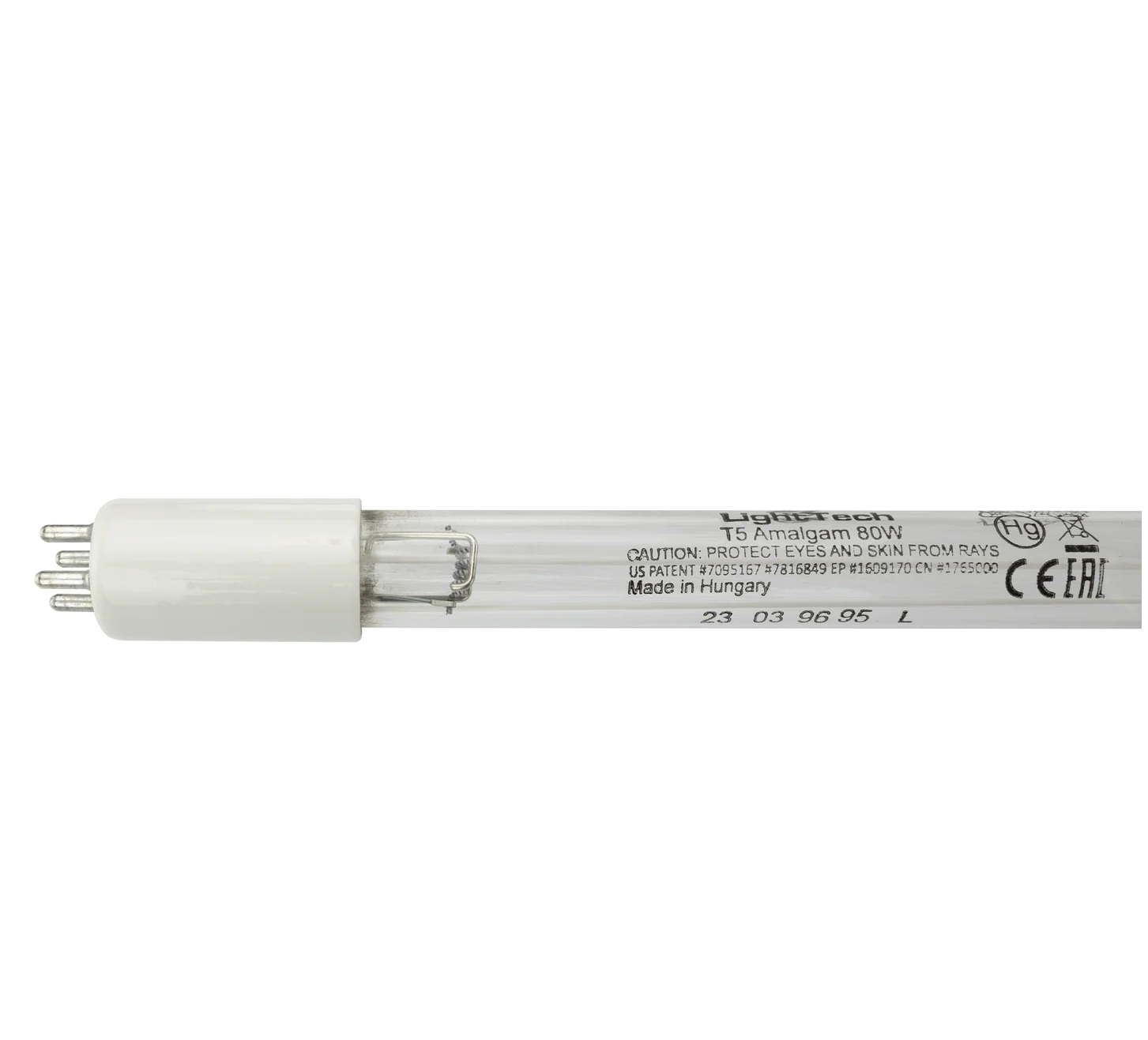 UV-C LAMP 80W AMALGAAM T5 LIGHTTECH Lengte Lamp : 600 mm
