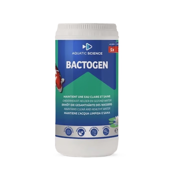 Bactogen 40000 voor 40 m3 1kg is een unieke en zeer geconcentreerde formule van nitrificerende filter bacteriën