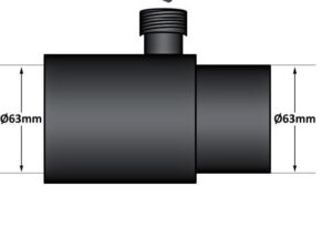 Flow switch pvc adapter pvc 63mm