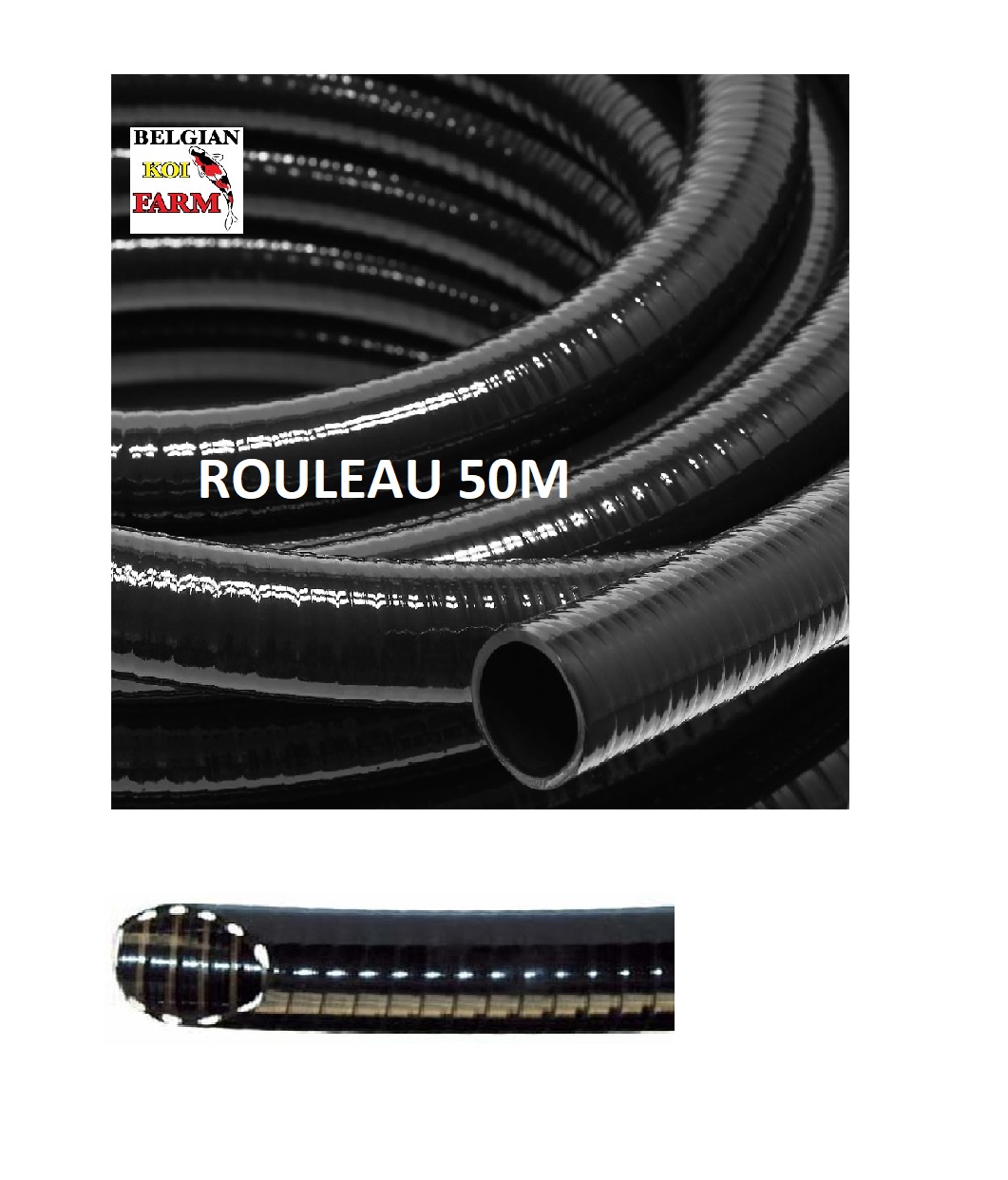 Tuyau pvc 25mm Flexible renforcé