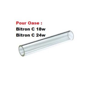 Verre quartz pour Bitron C 18/24w Oase 13325