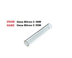 Kwartsglas voor Bitron C 36W/55W Oase 13326