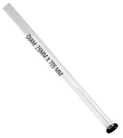 Verre quartz Filtre UV-C immergé 80W Amalgame