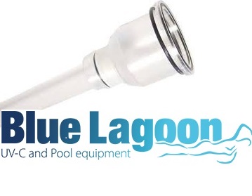 Verre quartz UV-c OZONE 75Watt BLUE LAGOON