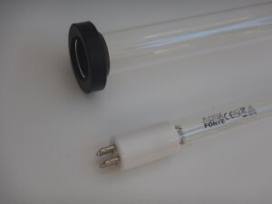 amalgaam set aquaforte lamp + kwartsglas