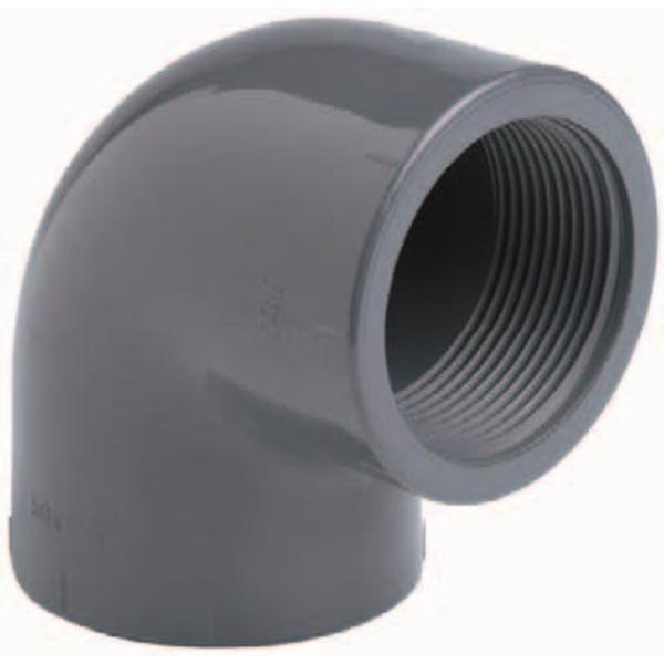 Coude 90° 50mm x 1"½ Pvc