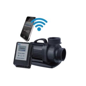 AQUAFORTE PRIME VARIO 40000 WIFI een traploos regelbare energiezuinige vijverpomp voor filter en beekloop