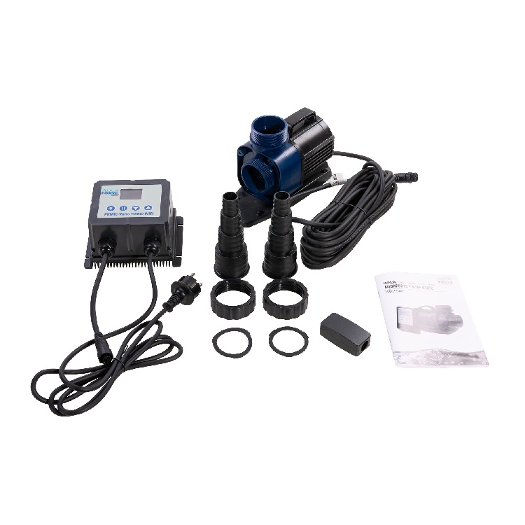 AQUAFORTE PRIME VARIO 40000 WIFI een traploos regelbare energiezuinige vijverpomp voor filter en beekloop