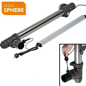 UV-C Filter AQUASPHERE TECH 130w AMALGAAM rvs UV-c toestel voor zwembad en vijver