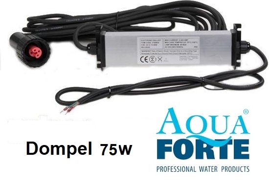 Ballast dompel Uv-c 75w AquaForte elektrisch gedeelte dompel uv-c 75w