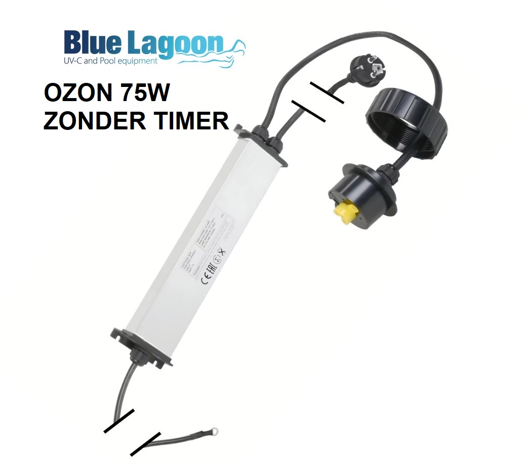 Ballast Blue Lagoon Ozon UVC 75w elektrisch gedeelte