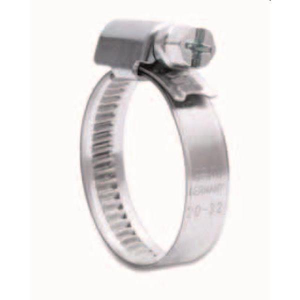 Collier de cerrage inox 95 mm large diam 31/48 mm