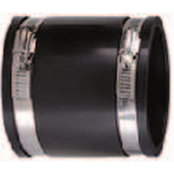 Manchon flexible pvc élastomà¨re noir 75 mm /2"1/2