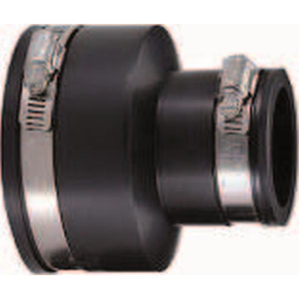 Manchon flexible reducteur pvc élastomà¨re noir 63 mm x 110 mm