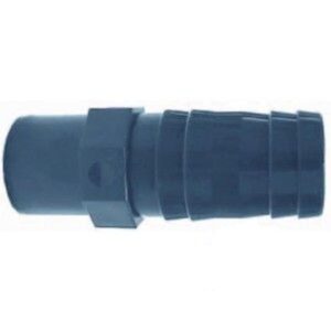 pvc Lijmtule-slangtule Ø63mm druk PN16 bar donkergrijs 1x tule (inzet naar mof-sok), uvc bestendig hoogkwalitatieve drukbestendige drukvaste drinkwater pvc Lijmtule-slangtule met keurmerk