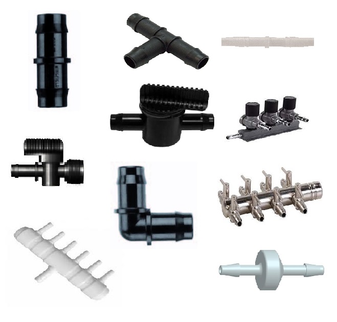 distributeurs d'air et raccords