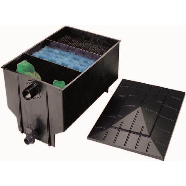 Filtre 3 chambres (Pompage) 330L avec substances filtrantes