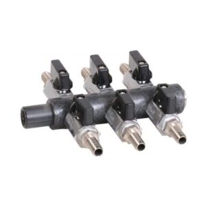 Distributeur d'air metal 18/9mm -6sorties