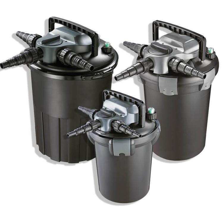 Aquaforte Drukfilter CBF-4000 met ingebouwde UVC 9W