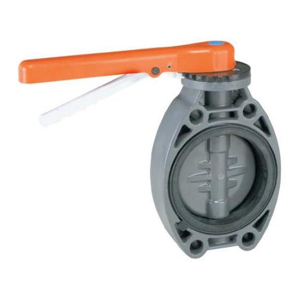 Vanne papillon pvc pression 110mm