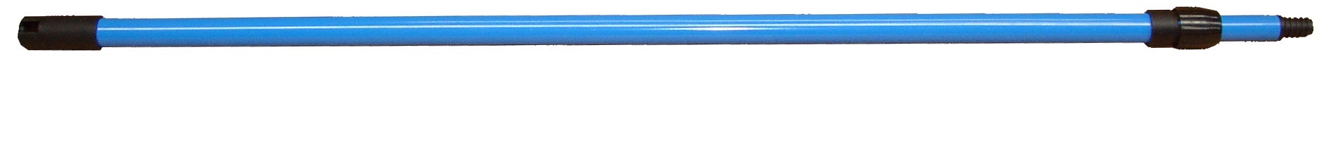 Vijverschepnet rond 30 cm grof (zwart), telescoopsteel 100/220 cm