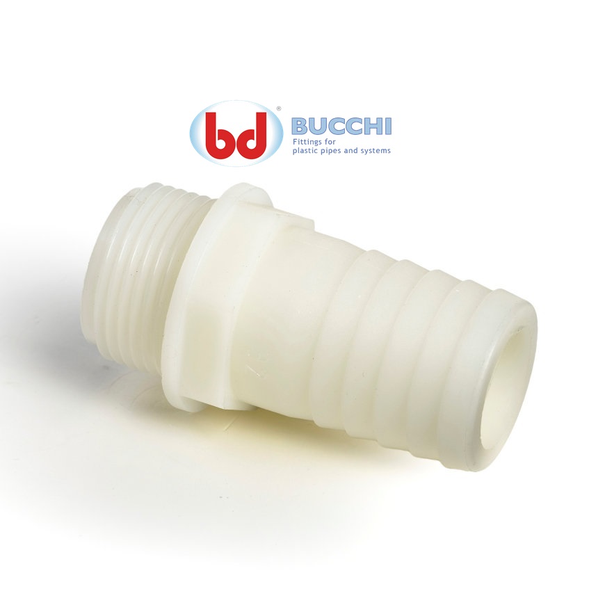 Slangtule 2”buitendraad met 50mm NylonTule