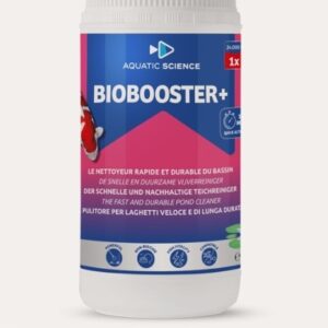 Biobooster+ 24000 voor 24m3 1,44 kg, revitaliseert de vijver, In de prektijk is het product een anti alg dat draadalgen op radicale wijze elimineert en uit de vijver of zwemvijver verwijdert