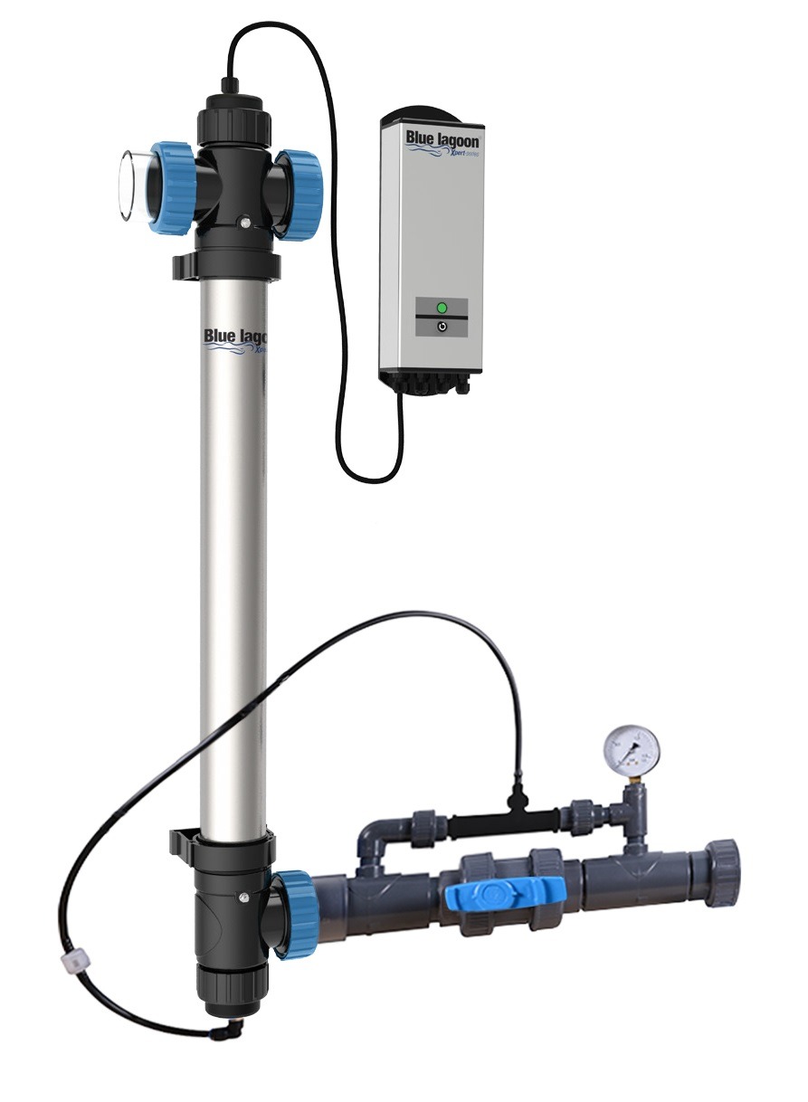 BLUE LAGOON Xpert 75w AOP DUPLEX combinatie van ozon en uvc voor kraakhelder zwembad