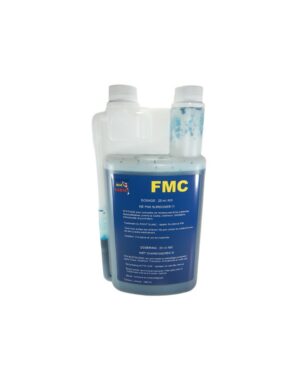 FMC 1Litre ANTI-PARASITES KOI traite 50m3, - NOUVEAU extra concentré, contre maladies carpe, efficace contre les protozoaïres comme costia, trichodine e.a :