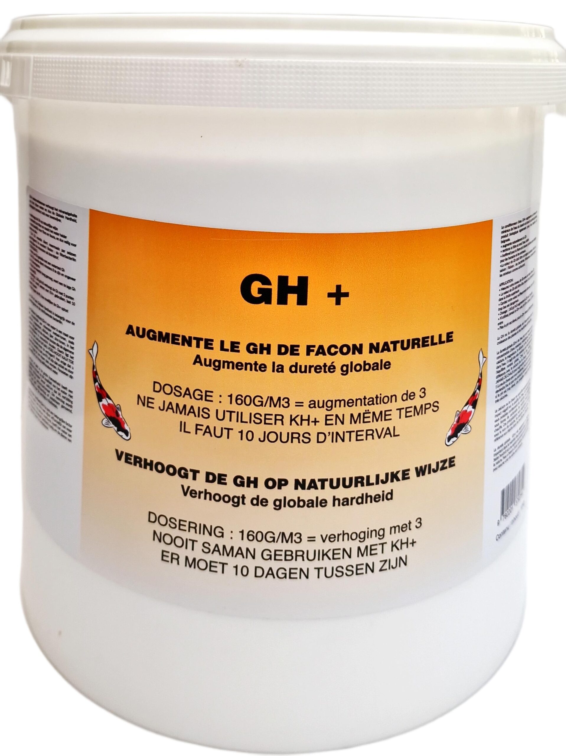 GH+ verhogen zwembad/vijver 10kg mineralen waterverbeteraar
