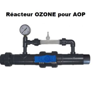 Kit de réacteur Ozone universel pour injecter de l'ozone dans un système de tuyauterie en PVC. Pièce détachée pour appareil Advanced Oxidation Process, TurbO3, et appareils Blue Lagoon AOP