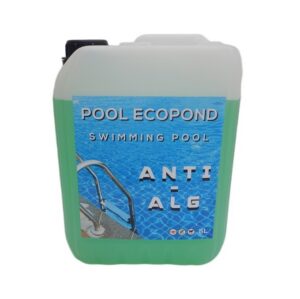 Zwembad Anti-Alg 5L POOL ECOPOND SWIMMING POOL ANTI-ALG zorgvuldig door specialisten samengestelde vloeistof als ideale oplossing voor bestrijden en verwijderen van algen in alle zwembaden, waterattracties en fonteinen