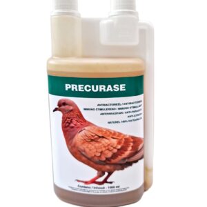 Precurase pour pigeons 1litre, probiotique contre parasites intestinaux a fomule unique sans antibiotiques et sans chimiques ayant des propriétés anti-inflammatoires, antioxydantes et antimicrobiennes  - antibactérien.