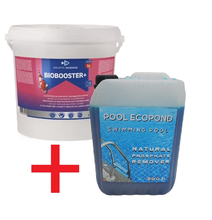 Biobooster+ 200000 200m3 anti fosfaat duo pack