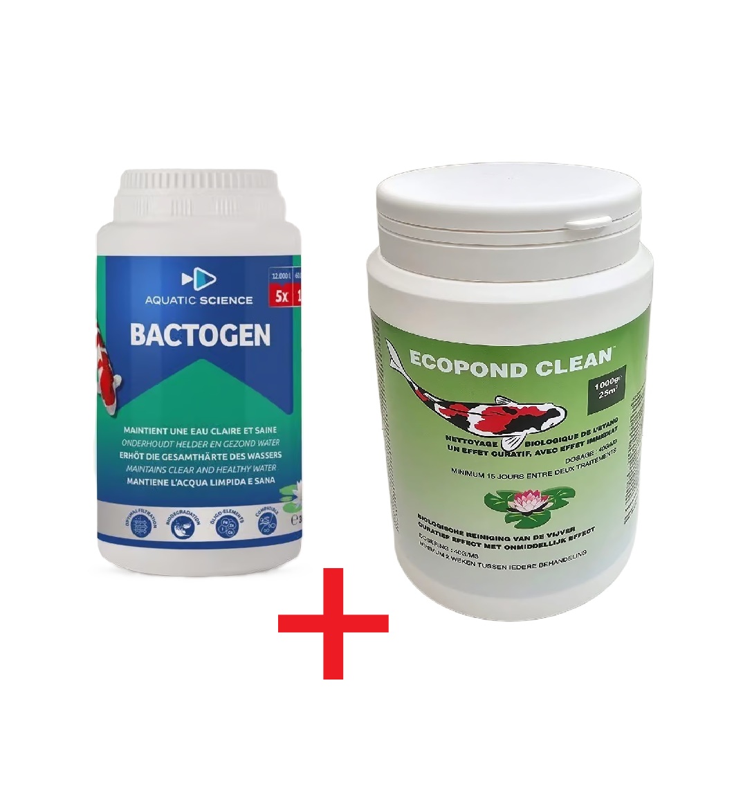Bactogen 12000 Pack promo Combi Biobooster+ 12000 alternatif ecopond
