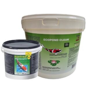 Ecotreat maintenance pro 3kg Ecopond Clean Pack Duo: une bonne combinaison de bactéries très concentrées pour bassin et d'un puissant nettoyant pour bassin au meilleur prix.
